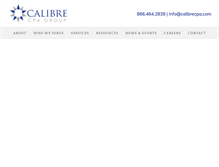Tablet Screenshot of calibrecpa.com